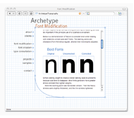 Archetype Typography: website