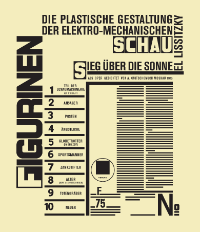 Victory over the sun program poster